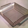 Roasting kit, stainless steel with gloves and cutter
